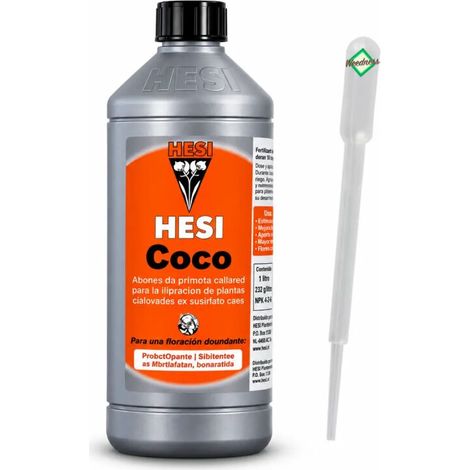 Hesi Coco 1 Liter Kokosdünger Coco Dünger Pflanzendünger Kokossubstrat (1/5)