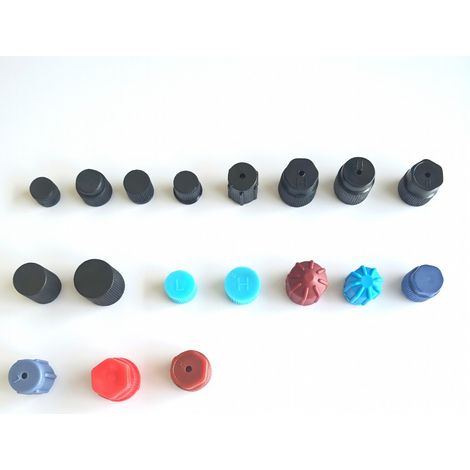 Bouchon de valve de climatisation pour voiture, numéro 8 (1/5)