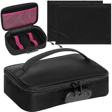 Sac de rangement discret et verrouillable pour jouets, boîte de rangement verrouillable avec 2 sacs à cordon. (1/5)