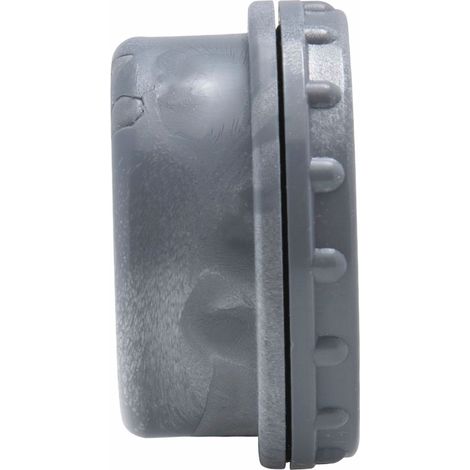 Bouchon de dégorgement Jardibric Bouchon de visite PVC Ø 40