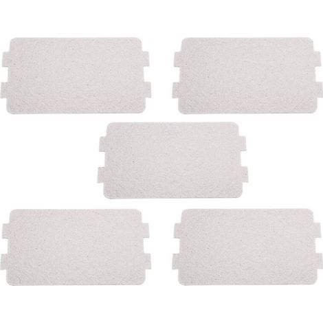 5 Pieces Mica Microwave Oven Sheets, Replacement Mica Microwave Oven Plates, Mica Microwave Oven Accessories for Office/Restaurant