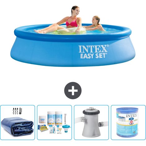 Intex Piscine Easy Set Ronde - 244x61 cm - 5-pièces S40387 (1/5)
