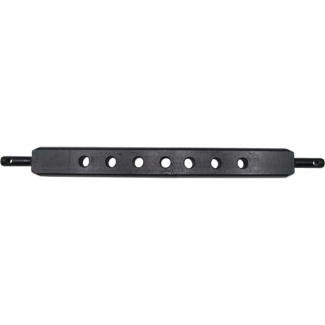 Brazo de campo de 962 mm de longitud y 60 mm de ancho, con 7 orificios, enganche de remolque de categoría 2 (modelo 13145). (1/2)