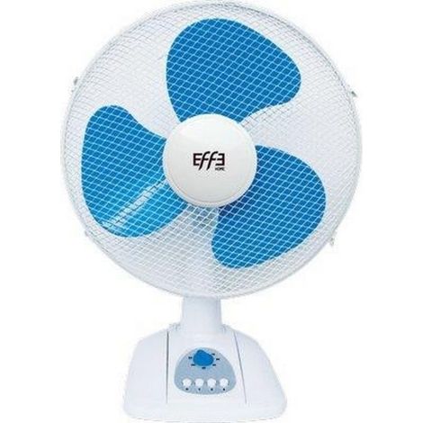 Effe ventilateur de table 230W 3 vitesses oscillation automatique blanc