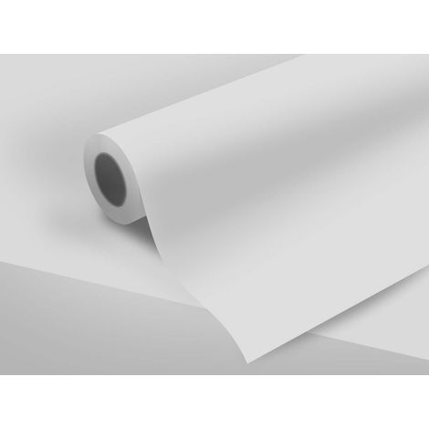 Pellicola Adesiva Murale - Bianco Opaco - 2m x 90cm
