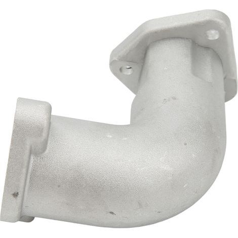 Coude tuyau d'admission alliage alu standard pour générateur 186F 188F motoculteur (1/5)