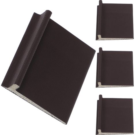 joints de bas de porte autocollants en PU marron Structure