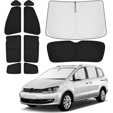Sonnenschutz Auto für VW Sharan 2010-2020, Sichtschutz, Wärmeisolierung, 8-teiliger Satz (1/5)