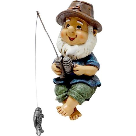 Ornements en forme de poisson - décorations en résine - décorations pour bassins à poissons - conviennent aux bureaux, étagères, bassins à poissons et jardins (1/5)