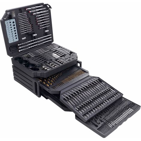 300-teiliges Universal-Bohrer- und Bit-Set Kraft&Dele (1/5)