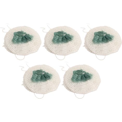 Lot de 5 manchons pour lanternes de camping à gaz, compatibles avec les lampes à pétrole (style double ligne). (1/5)