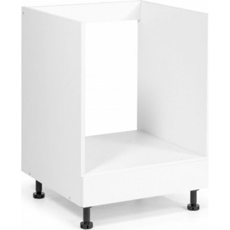 Cassa per forno in legno nobilitato bianco h.82x60x59