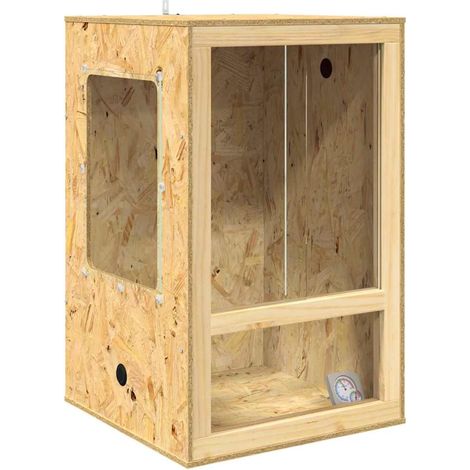 Terrarium Braun 50 x 50 x 80 cm OSB vidaXL
