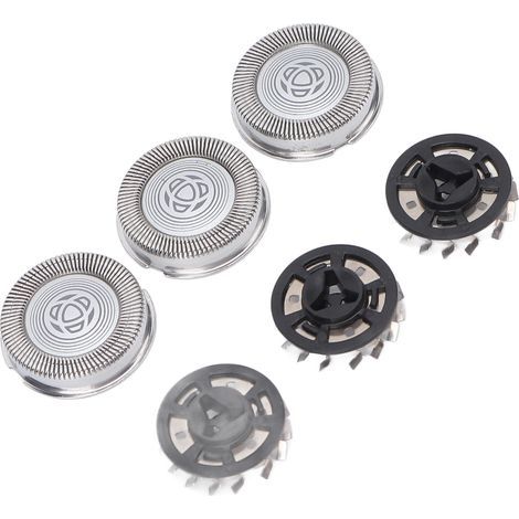 3 têtes de rasoir de rechange en acier inoxydable pour Philips Série 3000/3100 (1/5)