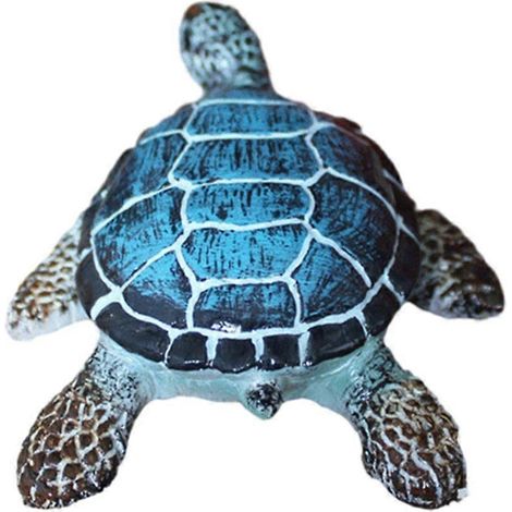 Figurine de tortue miniature, décoration de jardin, statue de tortues pour jardin paysager (1/4)