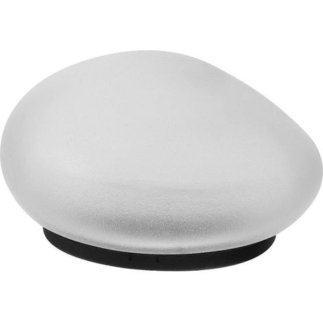 Lampe solaire galet - Lampe décorative de jardin pour espaces extérieurs, lumière chaude, allées et parterres de fleurs, multi-modes