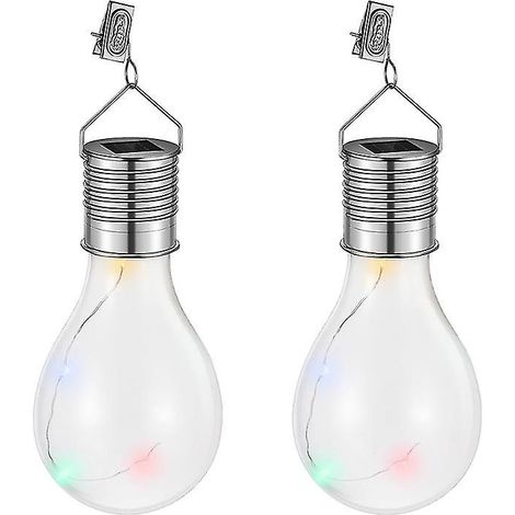 Lot de 2 ampoules solaires LED (1/3)