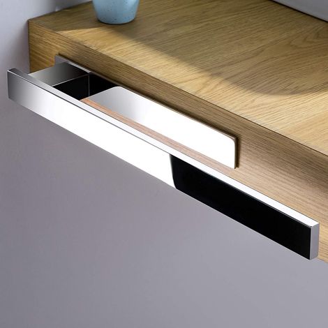 Barra de toalla de 39 cm Barra de toalla autoadhesiva sin perforación para baño o cocina (1/5)