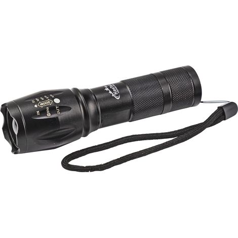 Kestek LED Taschenlampe 300 Lumen Aluminium Handlampe Outdoor Notleuchte