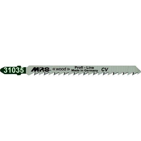 Hoja sierra calar MPS Cromo Vanadio 6 TPI para cortes en madera de 6 a 70 mm
