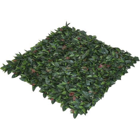 Feuillage artificiel 1 m x 1 m Photinia (1/4)
