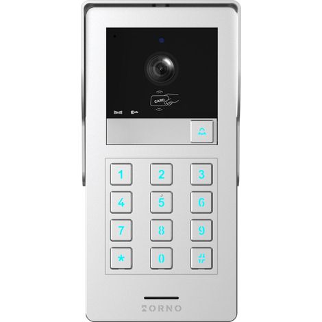 Orno Modello Interfono HD Telecamera 2 MP Full HD RFID