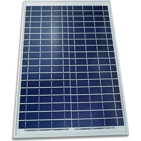 TEMPO DI SALDI Pannello Solare Fotovoltaico Monocristallino Da 20W 21V Con Pinze A Morsa