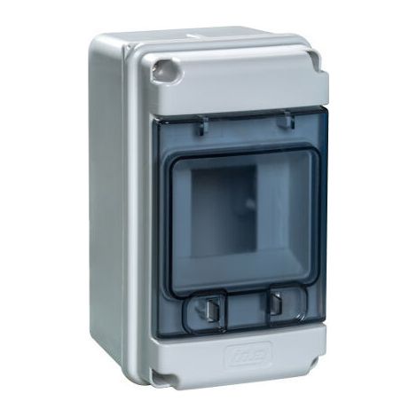 COFFRET DE DISTRIBUTION ETANCHE IP65 ECOLOGY 1X4 MODULES SANS BORNIER DE TERRE