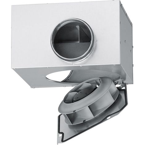 Helios SVS EC 125 SlimVent EC schallgedämpfter Radialventilator DN 125, 1-PH 200-240V regelbar, 540m3/h, 101W