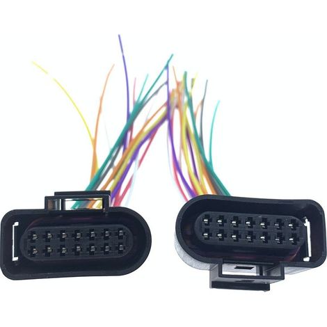 Compatible avec la nouvelle prise de phare ETX EST de Foton Daimler Auman GTL, modèle annuel de prise de phare ETX -- JB1450-14P