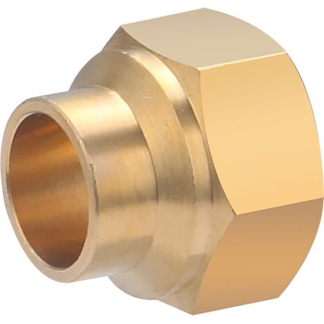 Manchon laiton à visser femelle F1/2' (15x21) NOYON & THIEBAULT - à souder - Ø 14 mm - 1122-1514L1 (1/4)