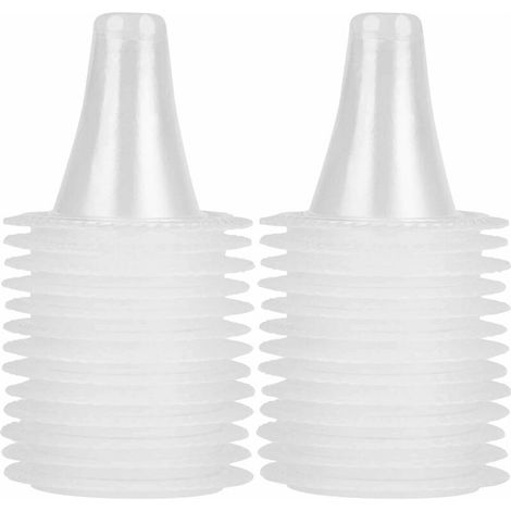 200pcs Embouts pour Braun thermomètre auriculaires, capuchons couvre filtres de sonde de rechange lentilles de Protection, couvercle de remplissage pour différents types de thermomètres numériques (1/4)