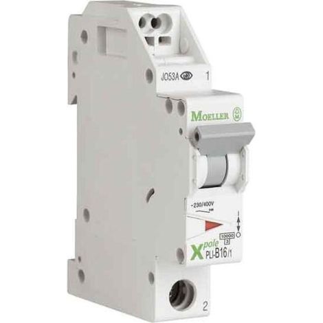 Eaton Leitungsschutzschalter (MCB) mit Einsteckklemme, 6 A, 1p, Charakteristik: B, 101247 (1/3)