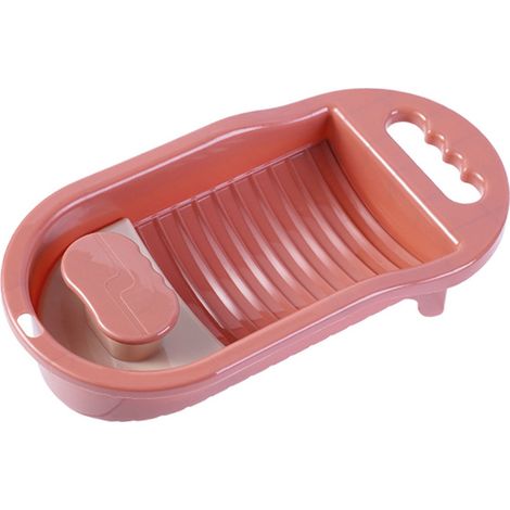 planche à laver - Planche de lavage pour le linge à la main, évier, mini machine à laver portable, planche à laver les chaussettes, sous-vêtements d'enfants en PP à motifs d'animaux