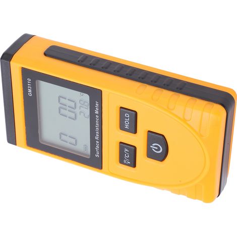 Testeur de Résistance Antistatique GM3110, Mesure Haute Précision avec Écran Numérique Rétroéclairé (1/5)
