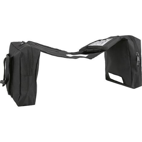 Sacoche latérale moto, bagagerie pour quad et motoneige, rangement étanche accessoire moto. (1/5)