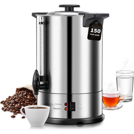 Percolateur à Café 15L 150 Tasses/H Machine à Café Commerciale 1500W (1/5)