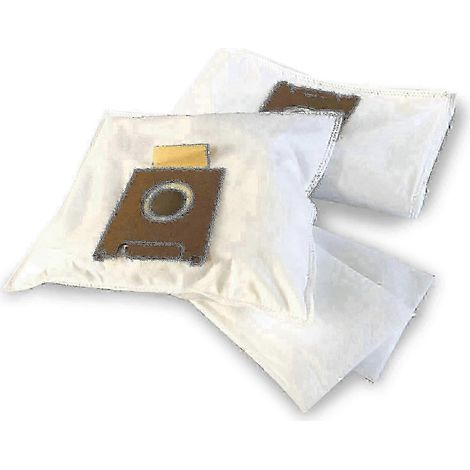 Sacs à poussière pour aspirateur Cosyy ProFamily BGLS4A444 - Paquet de 10, matériau polaire en microfibre 5 couches avec 2 filtres, compatible avec le système hypoallergénique Allergie Plus, 25-26. (1/5)