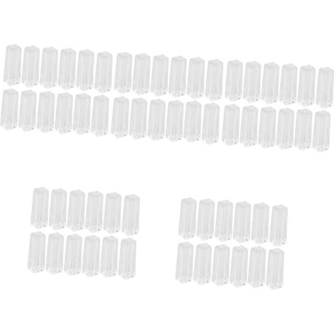 60pièces Poignées De Rideaux Verticaux Accessoires pour Tiges De Store Pratiques Et Universelles Installation Facile Compatible avec Types De Stores (1/5)