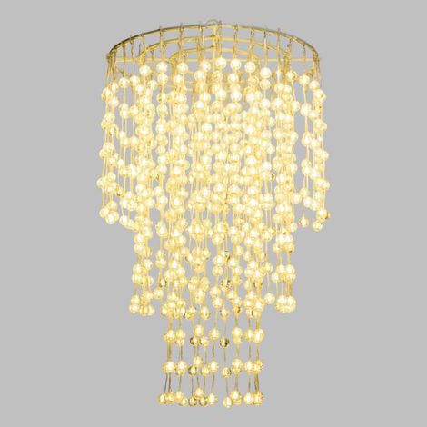 Lustre acrylique mini boule Ø35xH55cm 574 LED Lumière Fixe blanc chaud Extérieur Smart Connect Lotti (1/5)