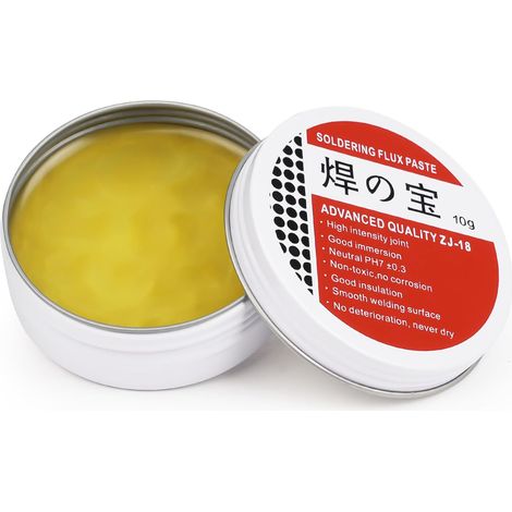 Pâte à Souder, 10g No-clean Pâte à Souder, Pâte de flux de soudure, pâte d'étain de flux de soudure électrique, Environnement la Pâte de Flux de Soudure pour téléphone SMD PCB BGA PGA (1/5)