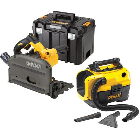 Dewalt DCS520NT 54v XR FLEXVOLT Plunge Saw Bare Tool TSTAK Case + DCV584L Vacuum (1/4)