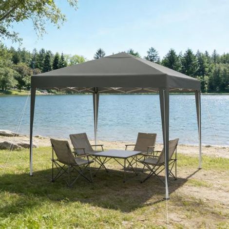 Moderne Pop Up Dachzelt,Gazebo für Parteien mit Tragetasche,Tragbarer Gazebo,für Outdoor(nur mit Gazebo) (1/5)