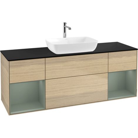 Villeroy & Boch F862GMPC Meuble sous-lavabo Finion F86 (1/2)