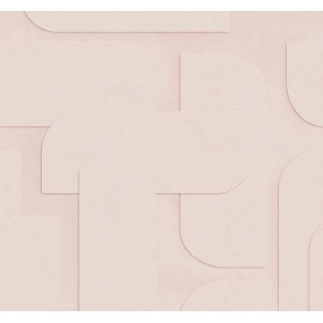 papier peint panoramique effet 3D blush - ESTAhome (1/5)