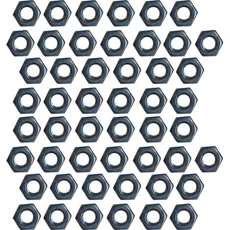 50 ecrous 10 mm hexagonaux en inox a4 aisi 316