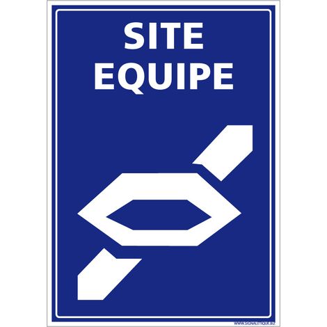 Panneau Site Équipé Déficience Élocution. Signalisation Handicap. Sticker Site Équipé Muet, Panneau PVC ou Alu - Aluminium 2 mm - 210 x 300 mm (1/5)