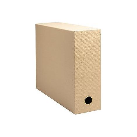 Exacompta Caja de transferencia Beige para almacenamiento de documentos A4