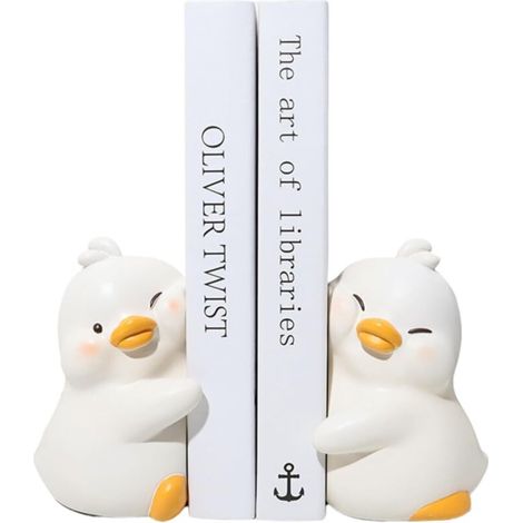 Bardusch-Serre-livres mignons en forme de canard - Extrémités décoratives et uniques pour votre maison et votre bureau (1/5)