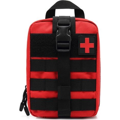 JSSEVN - 600D tear-away pouch, Empty tactical medical tear-away pouch, Military First Aid Bag Only (1/5)